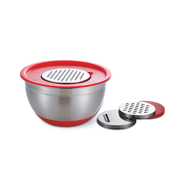 Bộ Bát Trộn Inox Và Bàn Mài 2 size (20cm, 24cm) - Locknlock - MIX3202, MIX3242, , large image number 2